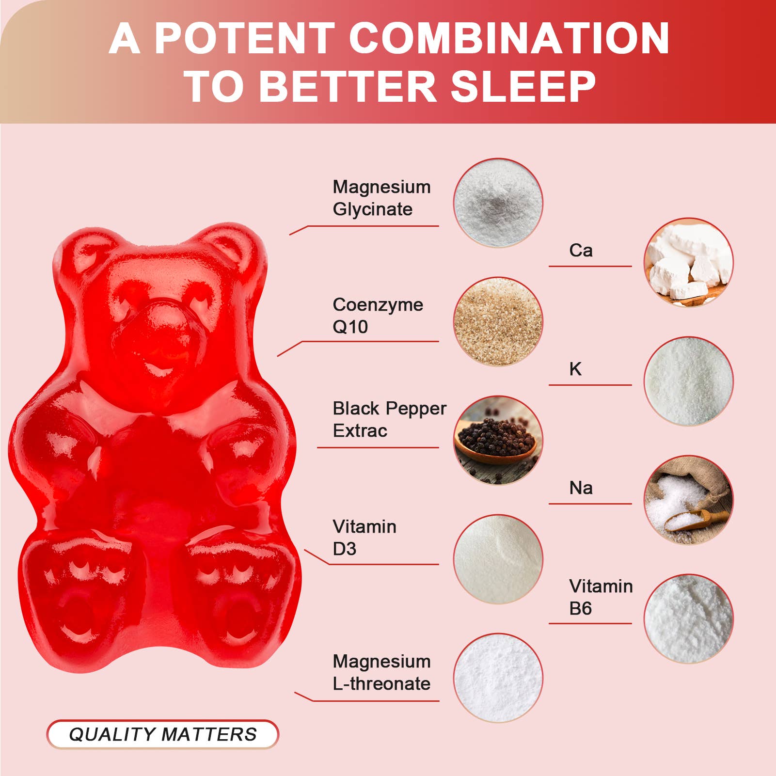 Magnesium Glycinate Support Gummies