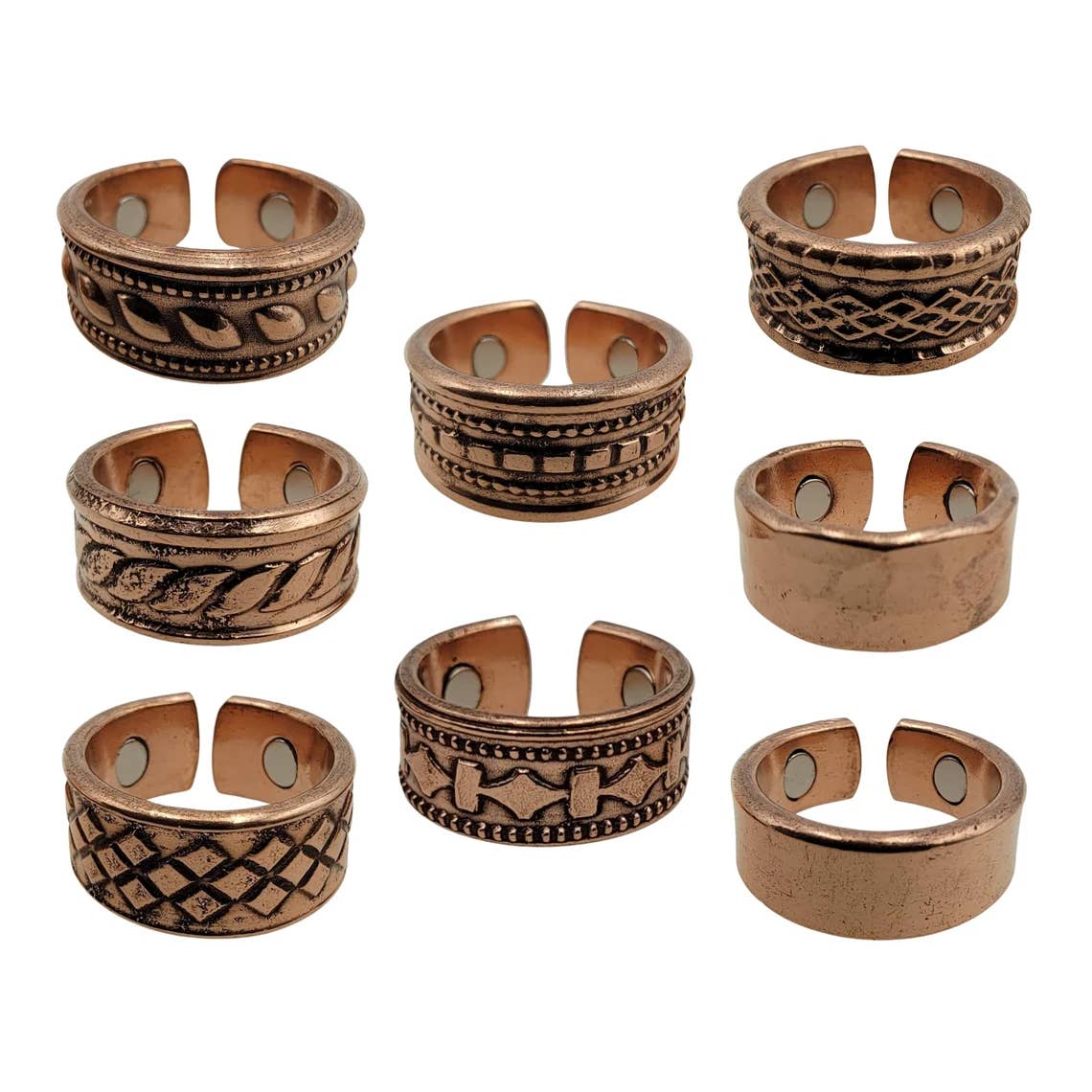 Pure Copper Magnetic Ring