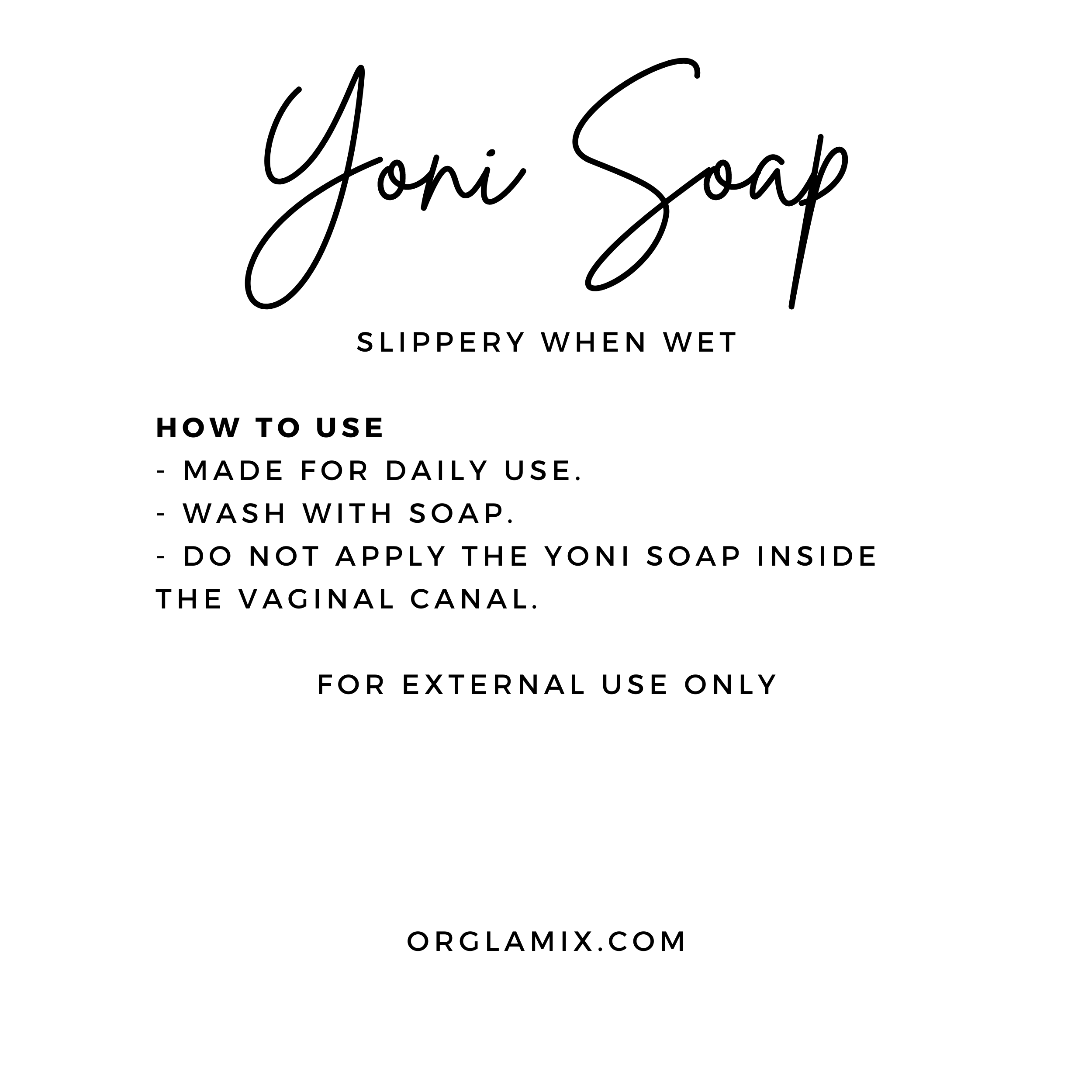 Yoni Soap | Daily Intimate Hygiene Cleanse