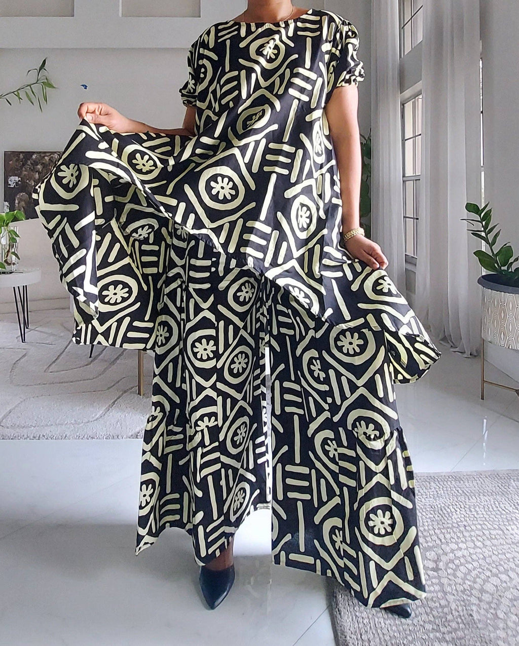 Woman Pant & Blouse Set 7772 - 359