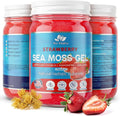 Sea Moss Gel Strawberry Flavor – Wildcrafted, Sun-Dried