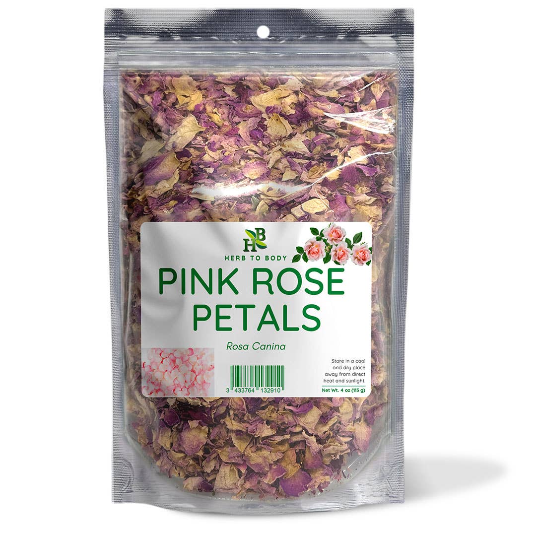 Pink Rose Petals - 4oz