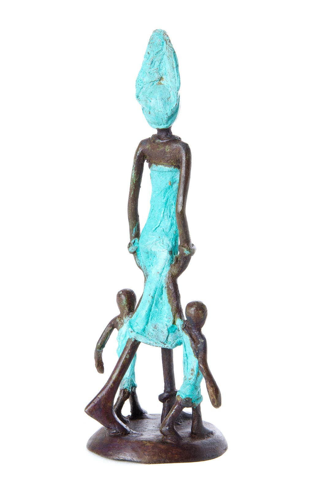 Bronze Mother & Children Sculpture - Mother's Day Gifts