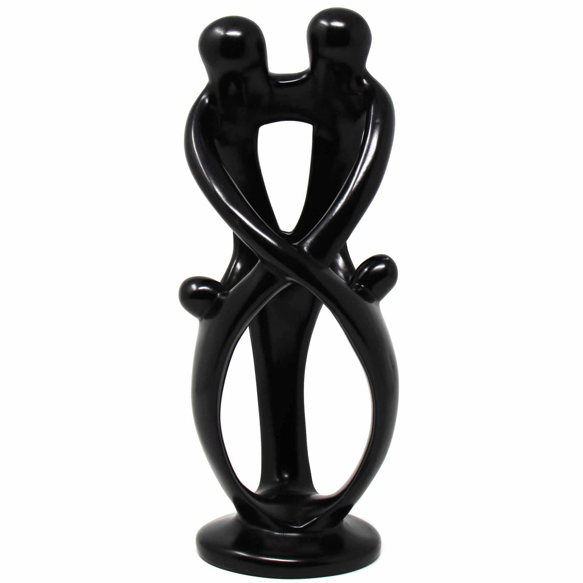 10" Family Soapstone Sculptures - Various Family Configs
