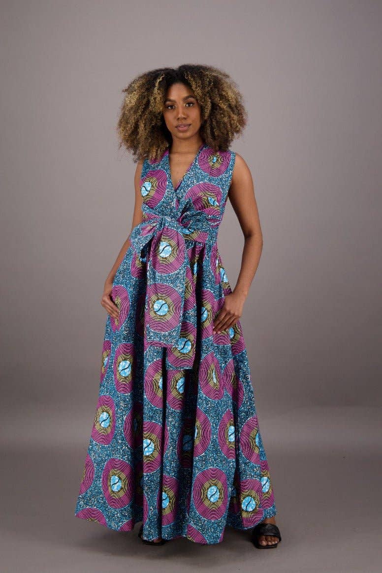African Print Infinity Jumper 16118-268