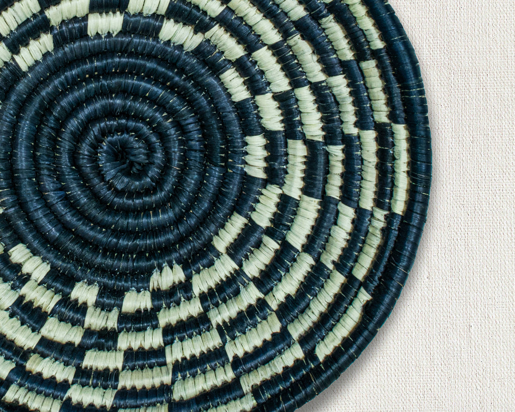 7" Handwoven Bowl Basket - Southwestern Basket