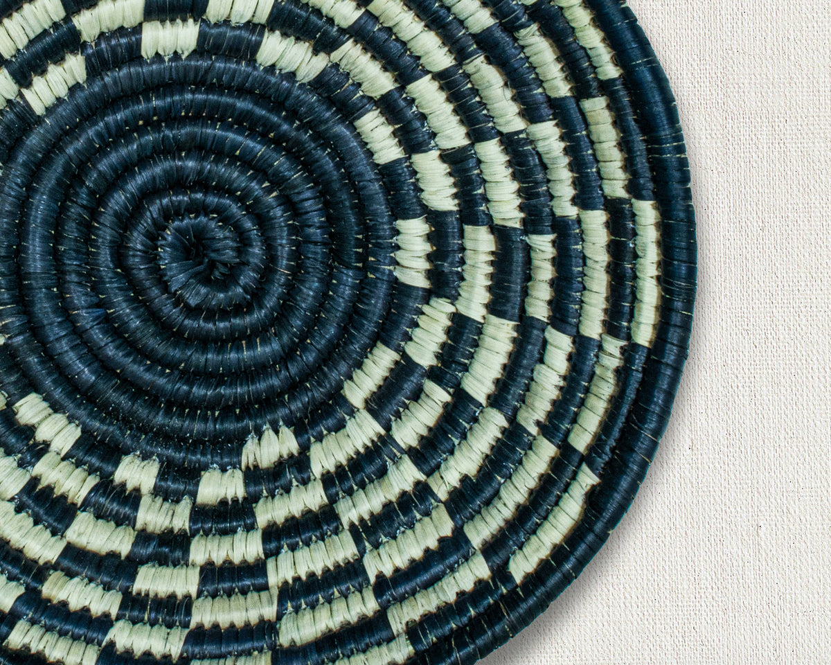 7" Handwoven Bowl Basket - Southwestern Basket
