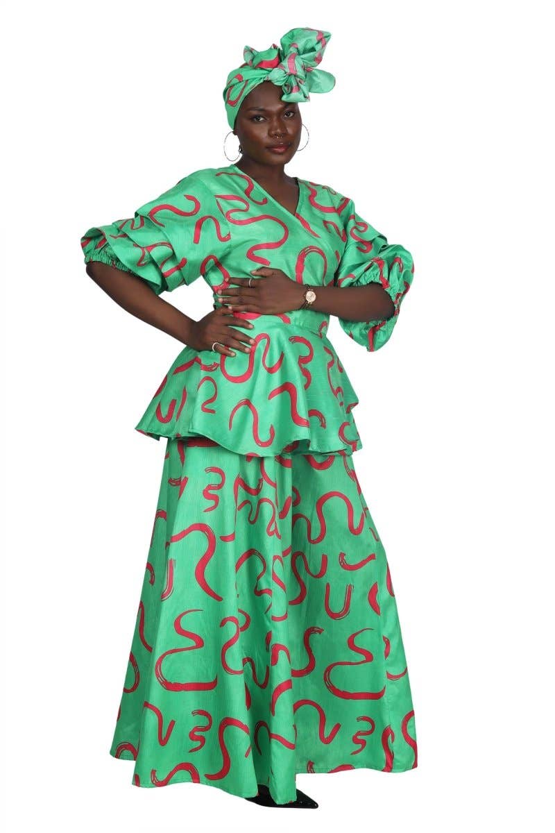 2 Piece Palazzo Set APS-25073-B078