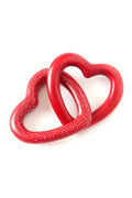 Kenyan Soapstone Interlocking Heart Chain - Valentine's Day Gifts