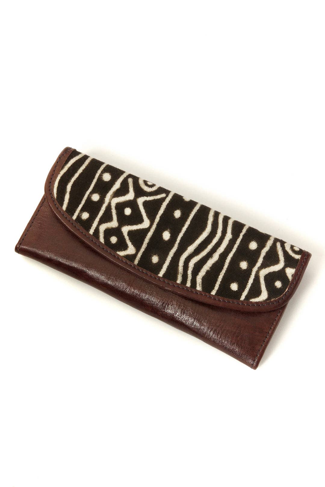 Cosmopolitan Mudcloth & Leather Women's Wallet