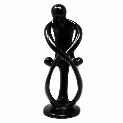 10" Family Soapstone Sculptures - Various Family Configs