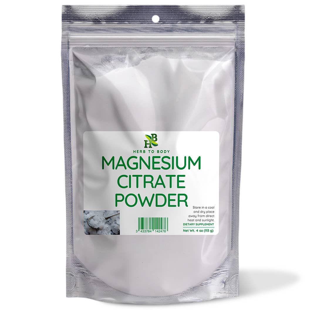 Magnesium Citrate Powder - 4oz
