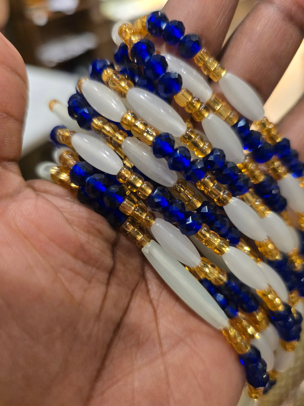 African Waist Beads - Glow In The Dark Collection