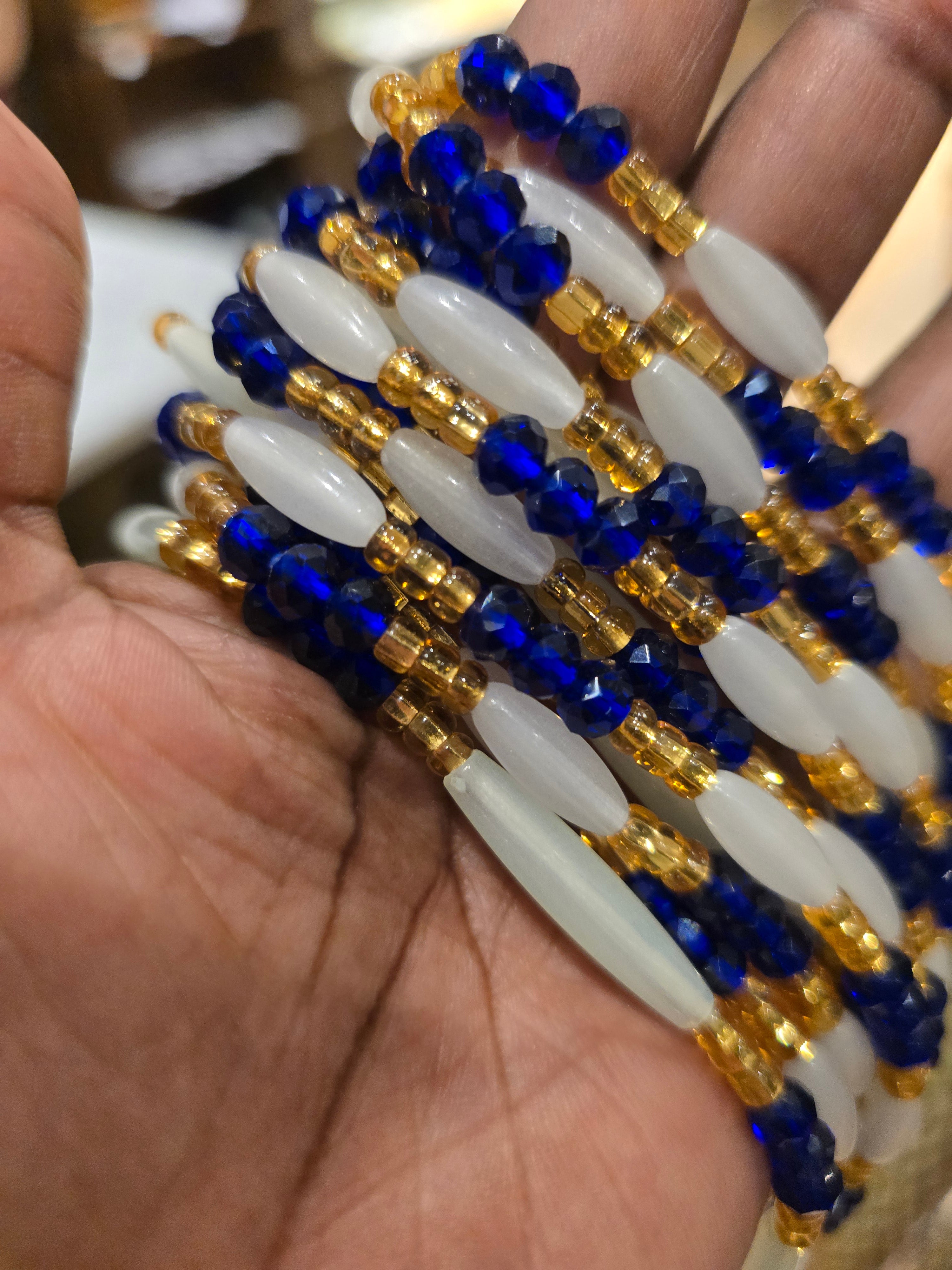 African Waist Beads - Glow In The Dark Collection