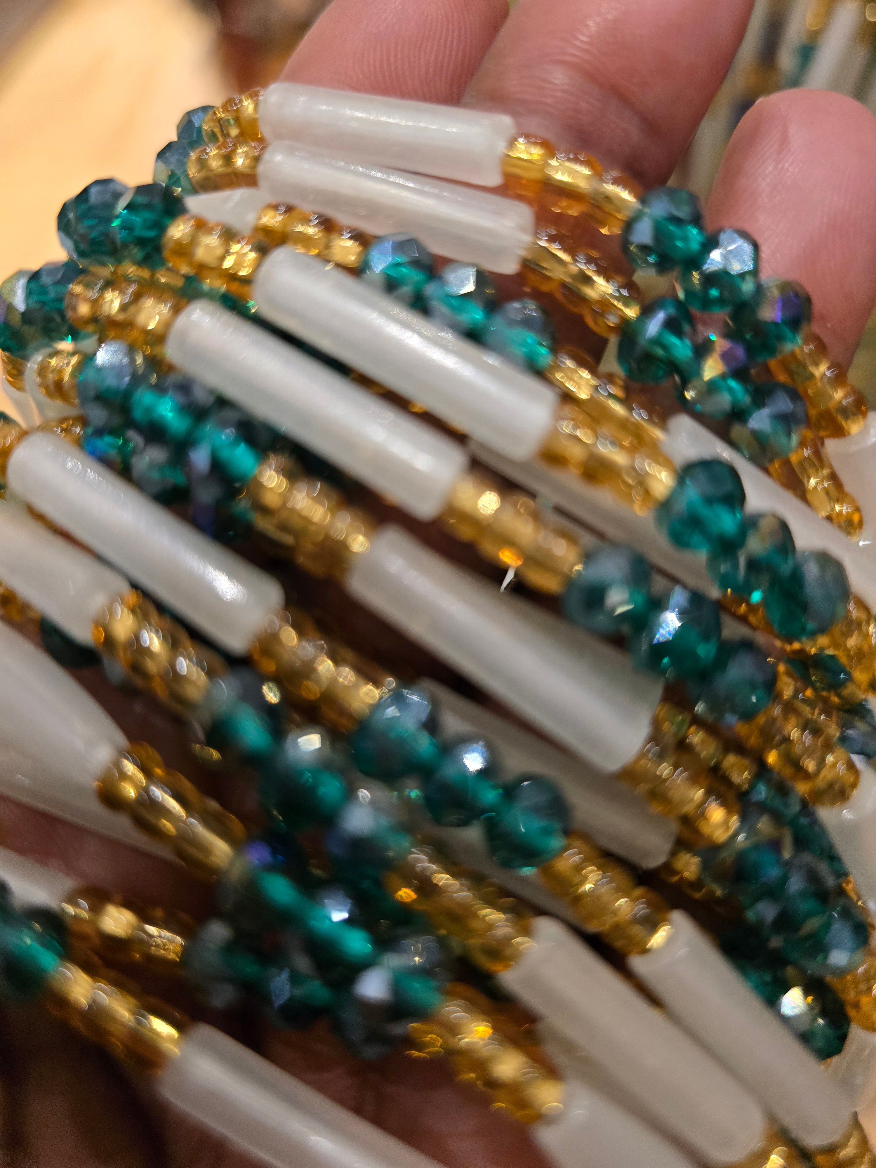 African Waist Beads - Glow In The Dark Collection