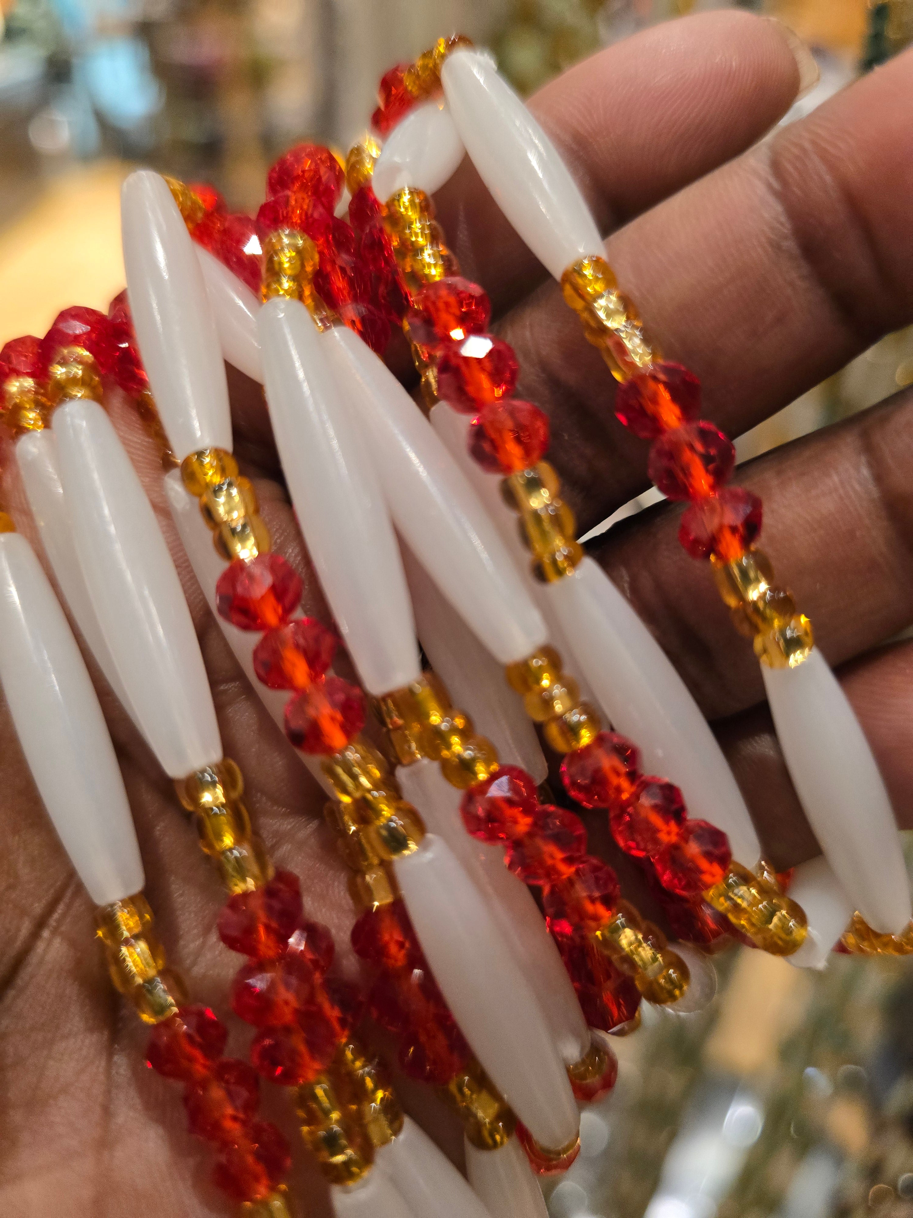 African Waist Beads - Glow In The Dark Collection