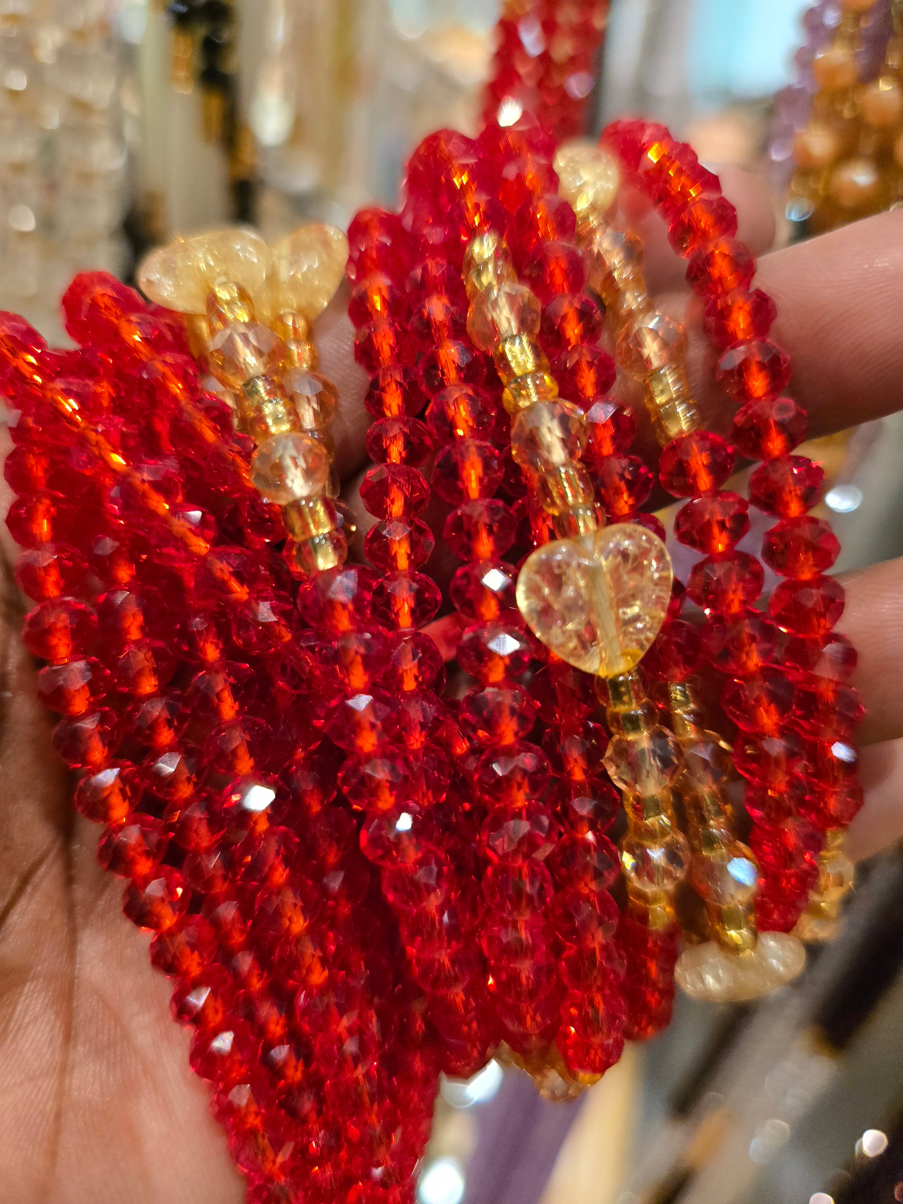 African Waist Beads Crystals Collection