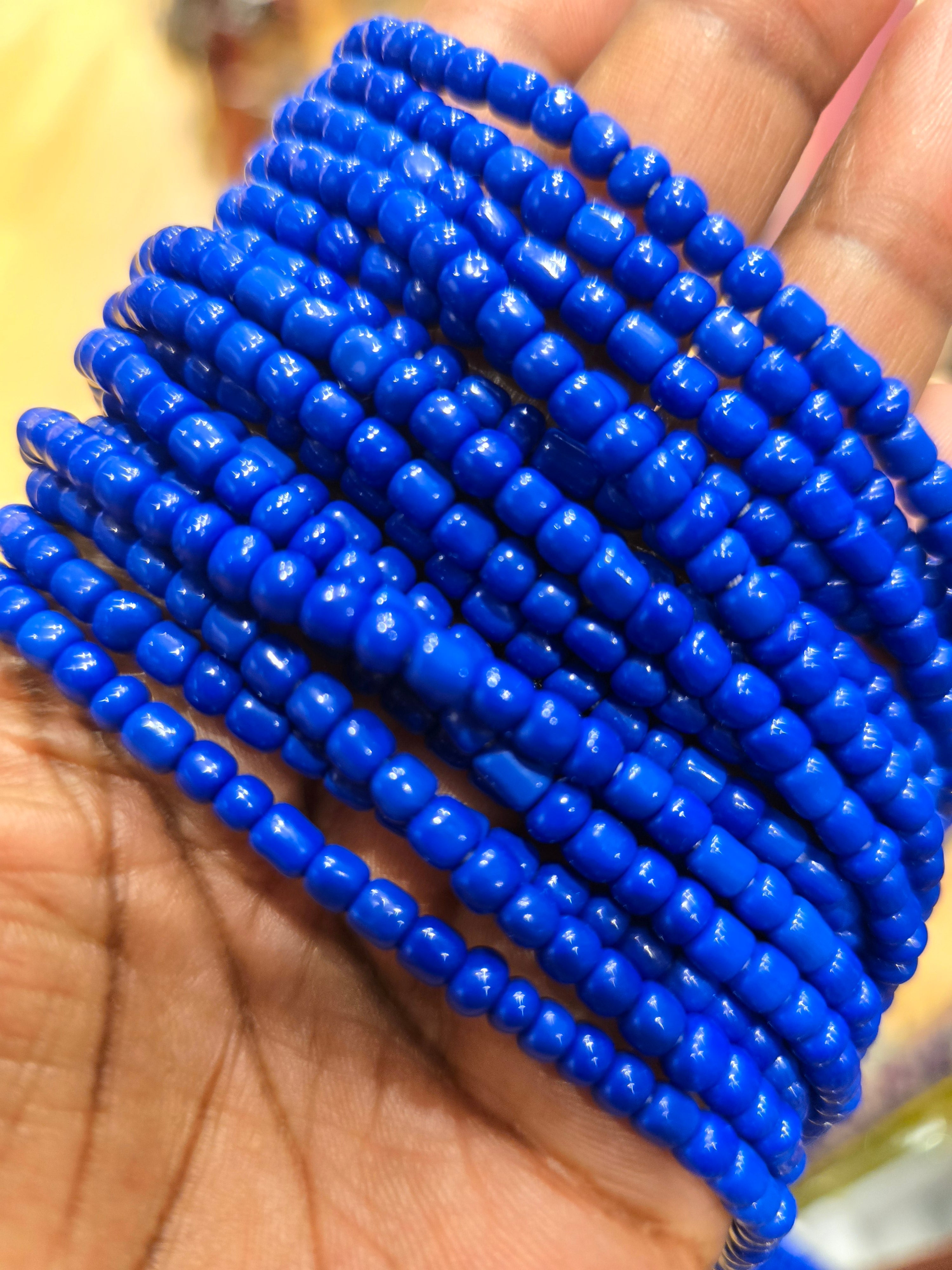 African Waist Beads - Solid Colors Collection