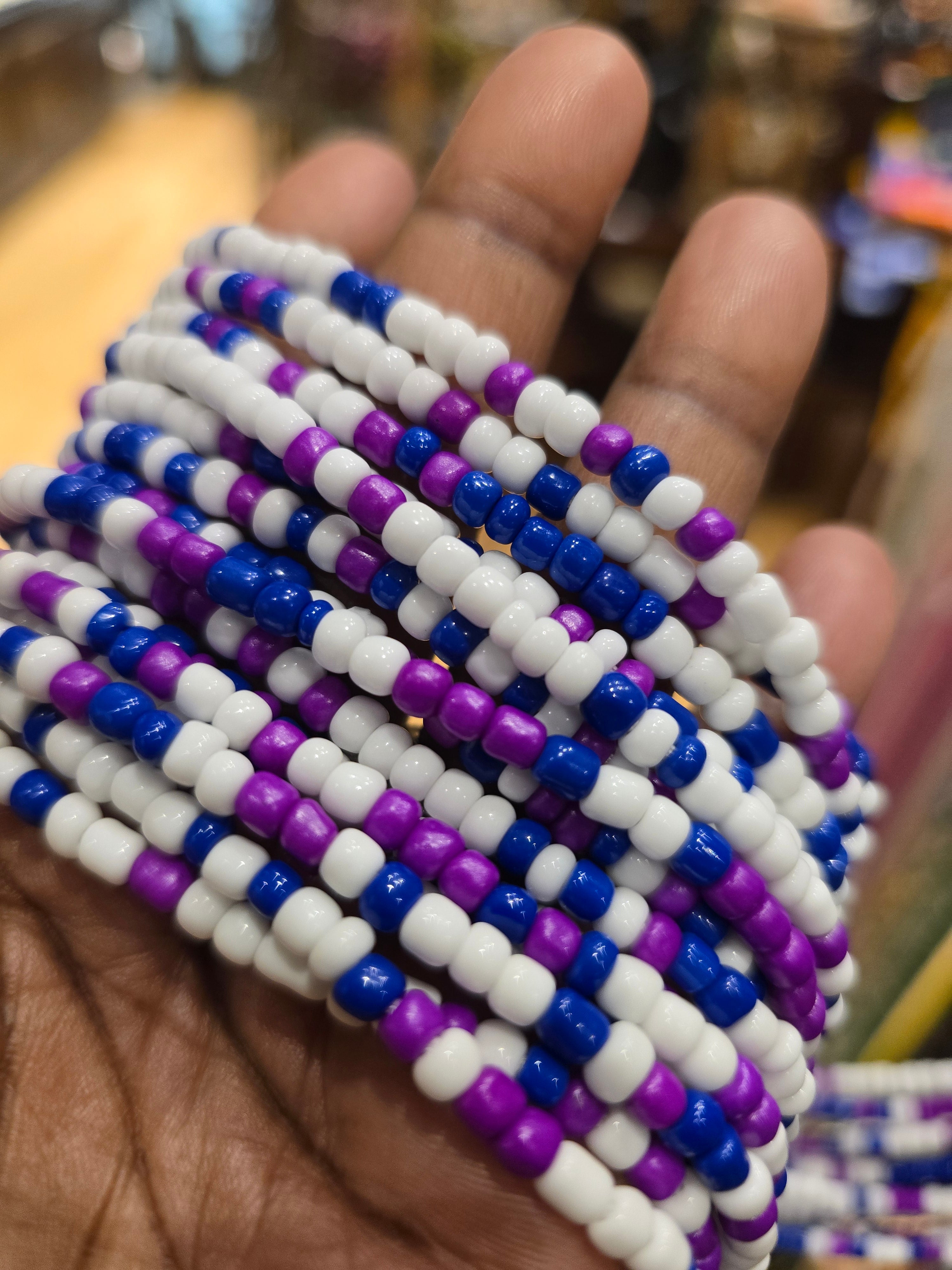 African Waist Beads - Solid Colors Collection