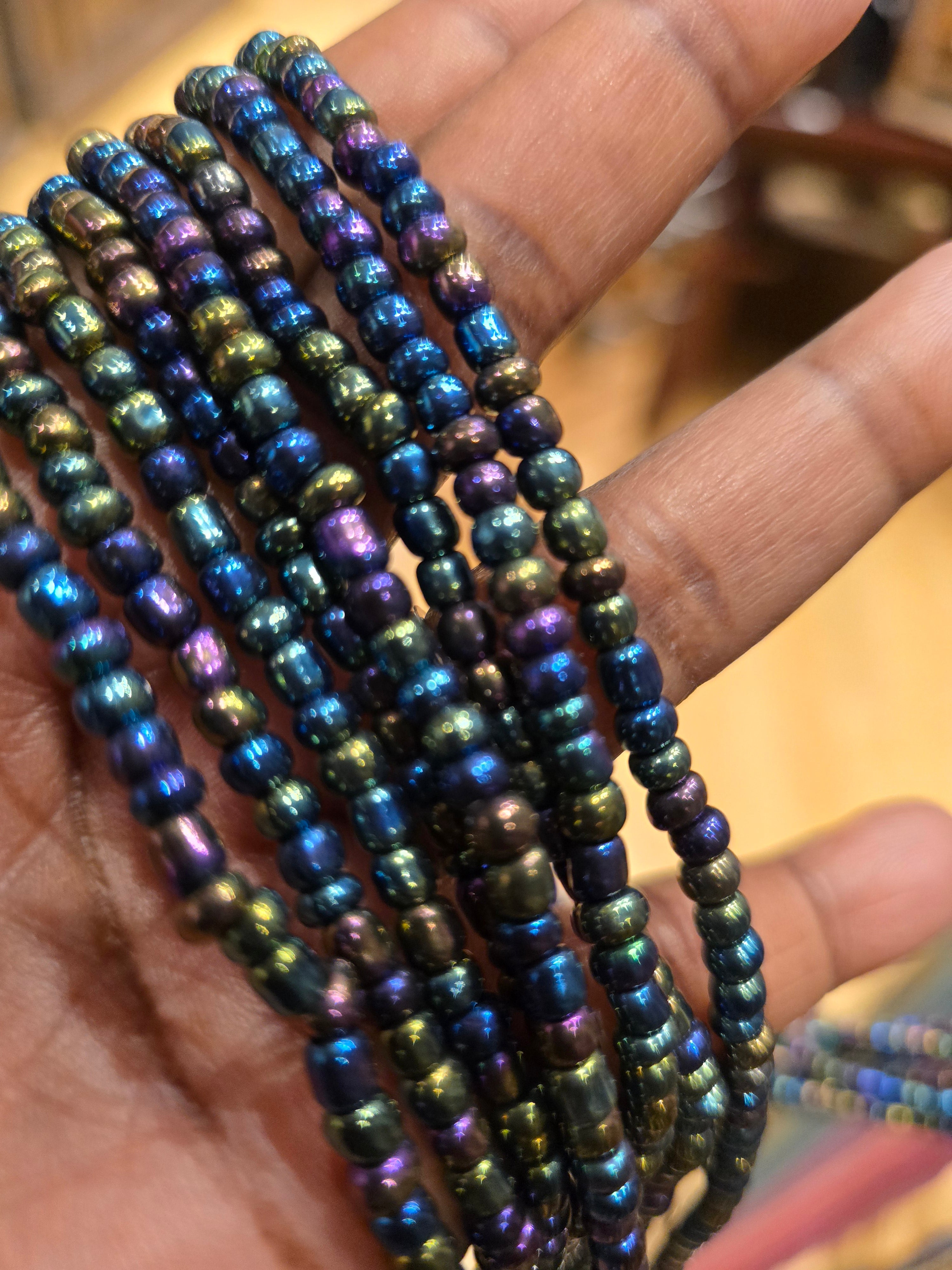 African Waist Beads - Solid Colors Collection