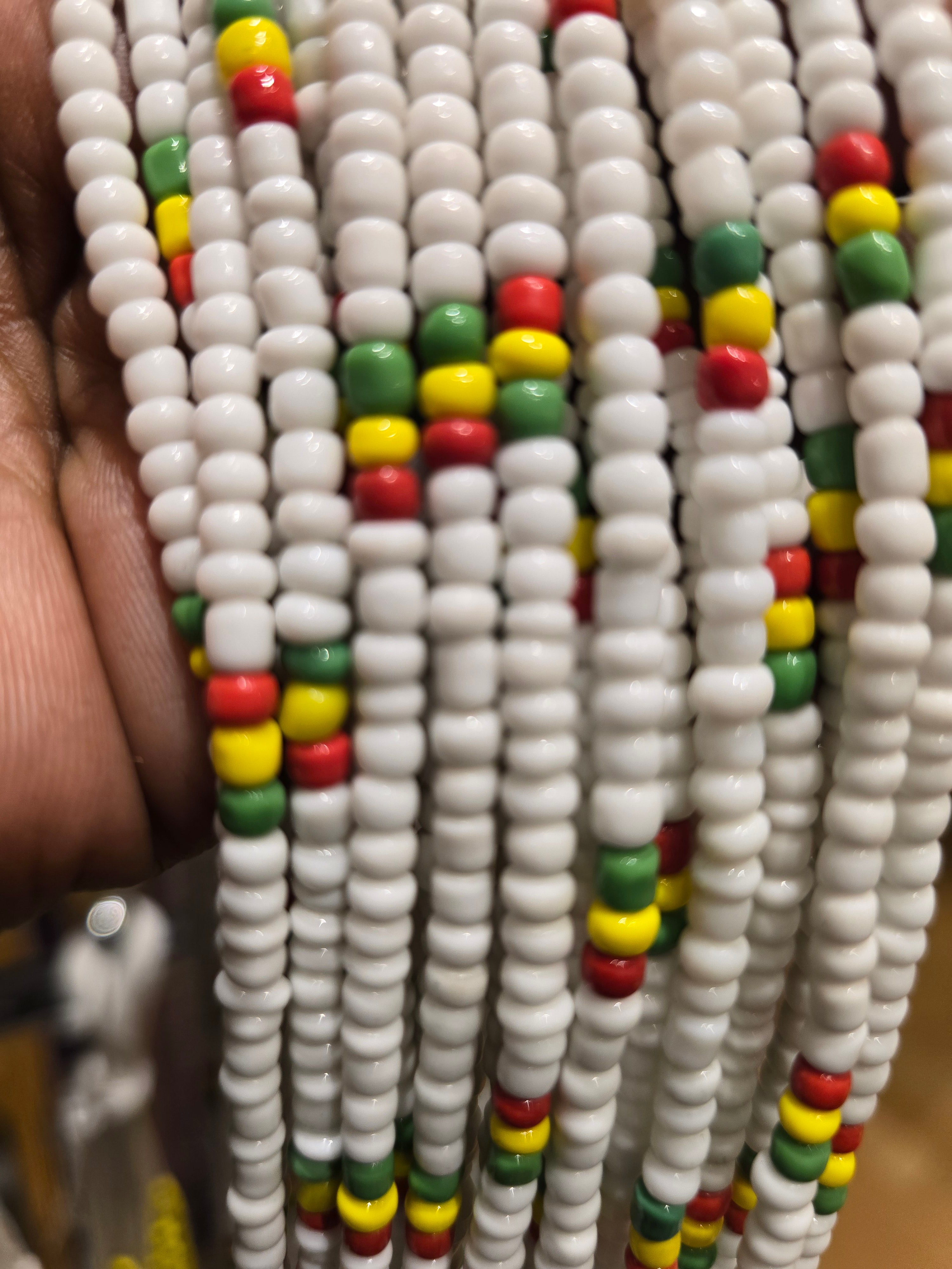 African Waist Beads - Solid Colors Collection