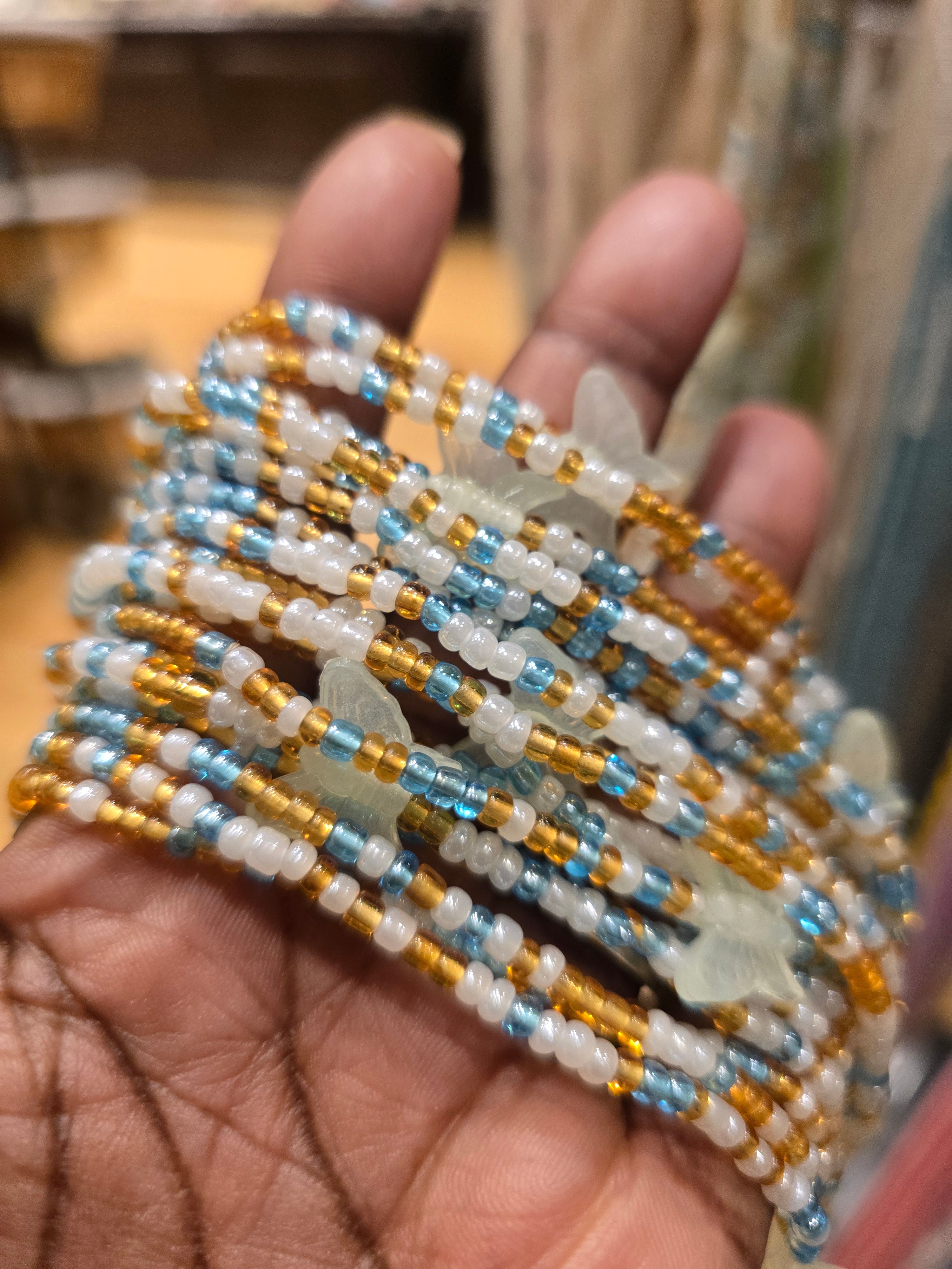 African Waist Beads - Small Beads & Fashionable Collection