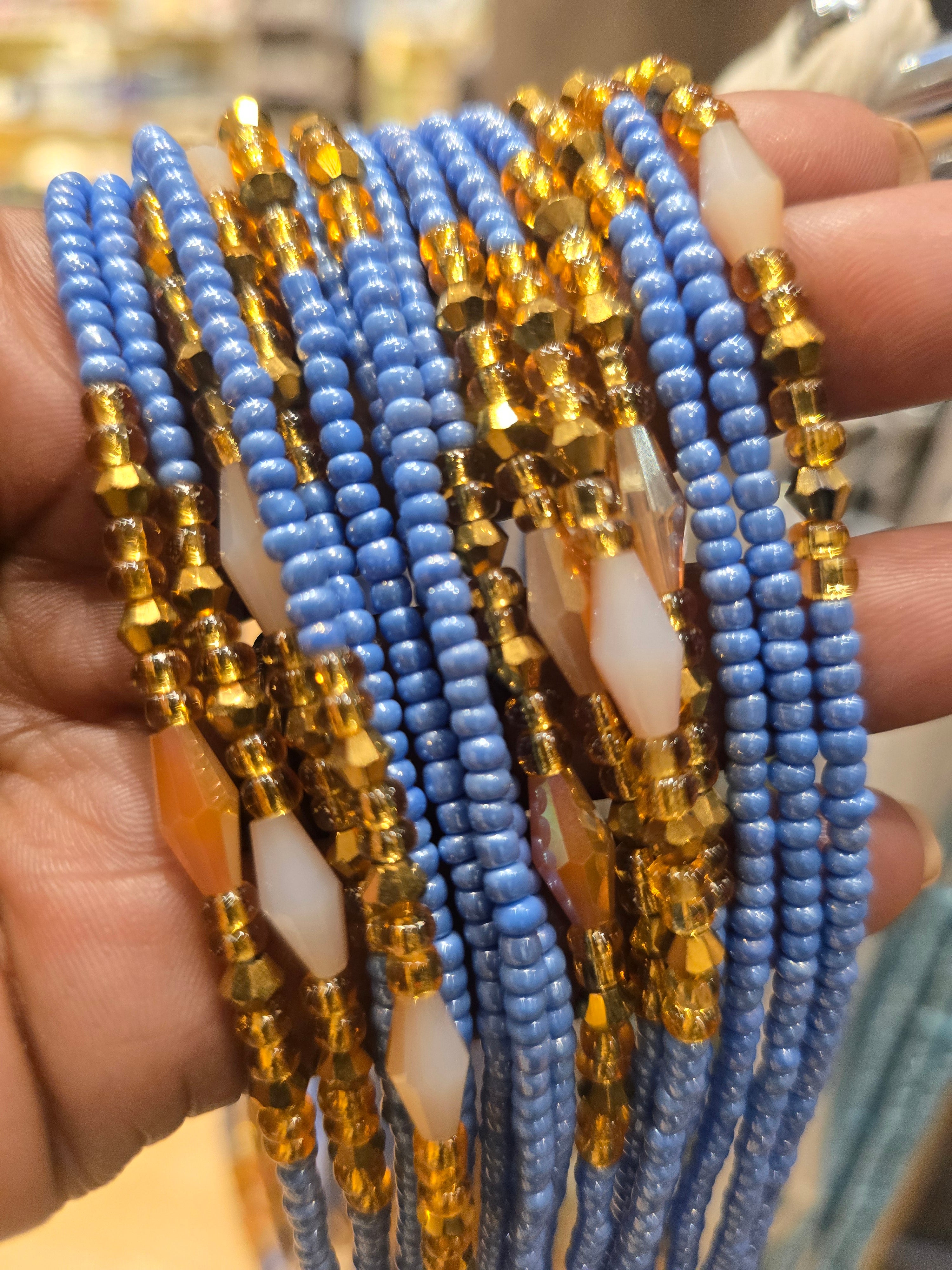African Waist Beads - Small Beads & Fashionable Collection