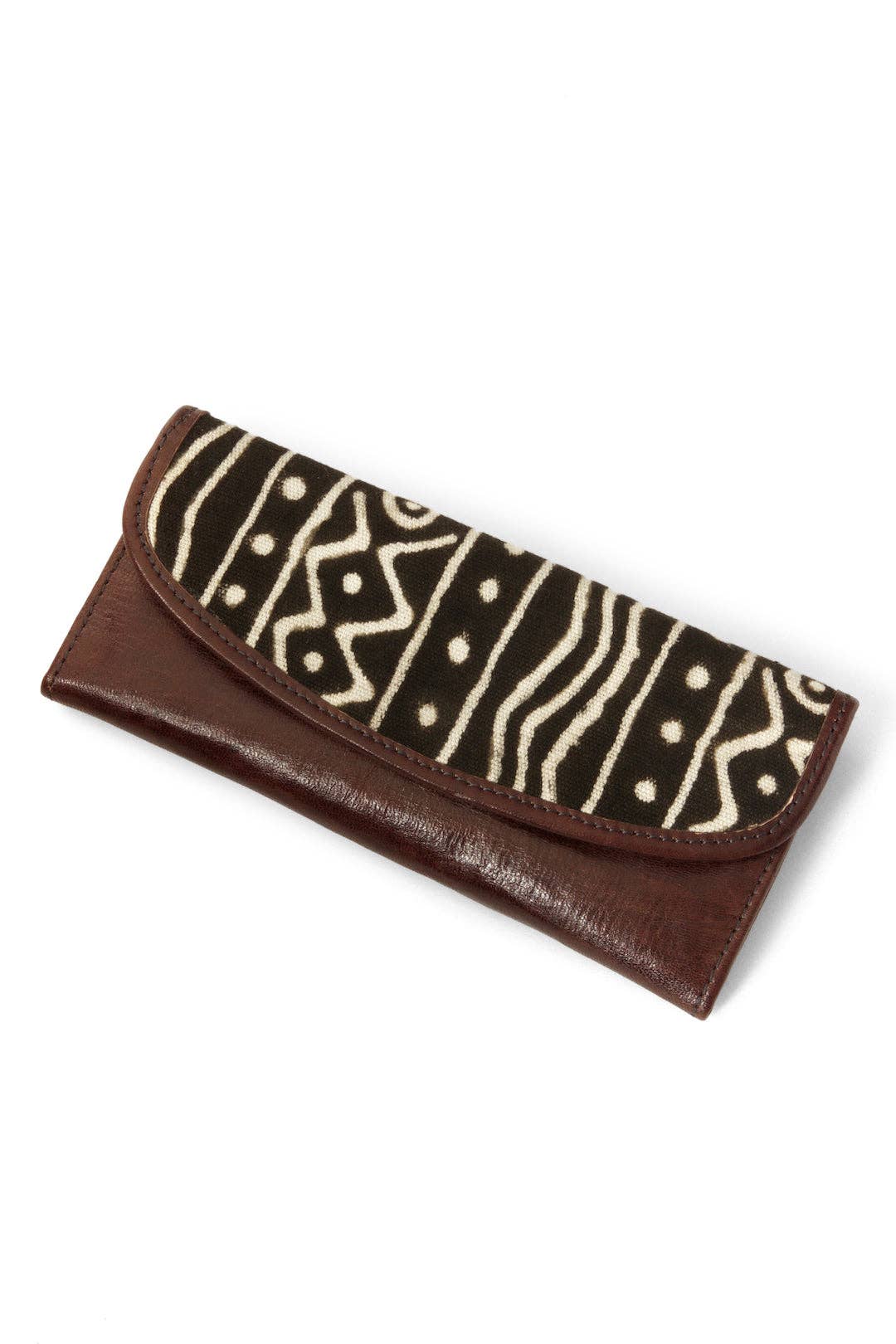 Cosmopolitan Mudcloth & Leather Women's Wallet