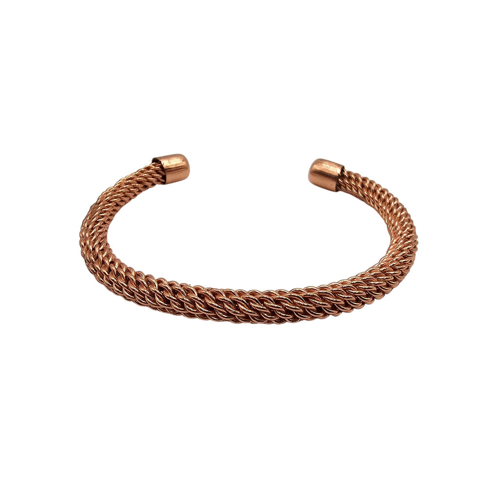 Pure Solid Copper Cuff Bracelet