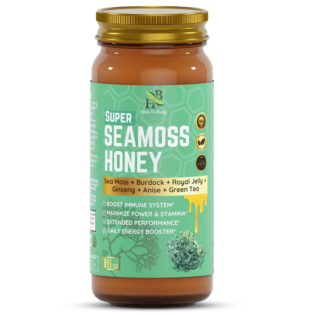 Super Sea Moss Honey 16oz