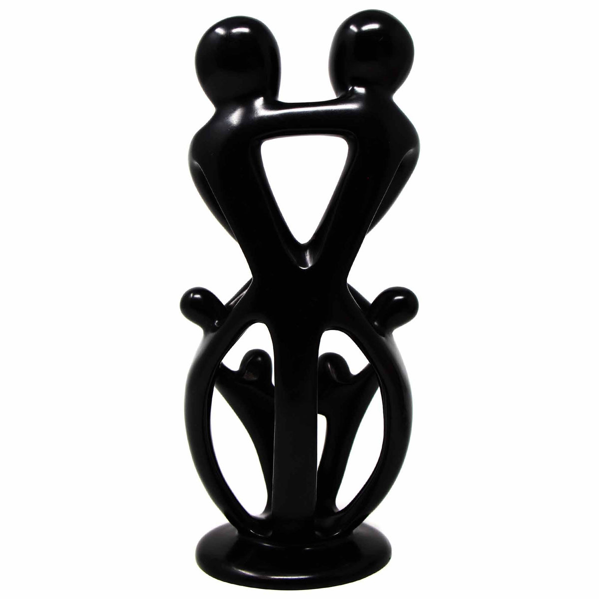 10" Family Soapstone Sculptures - Various Family Configs
