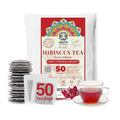 50 Bolsitas De Té De Hibisco Puro, Te De Hibisco, SIN OMG.