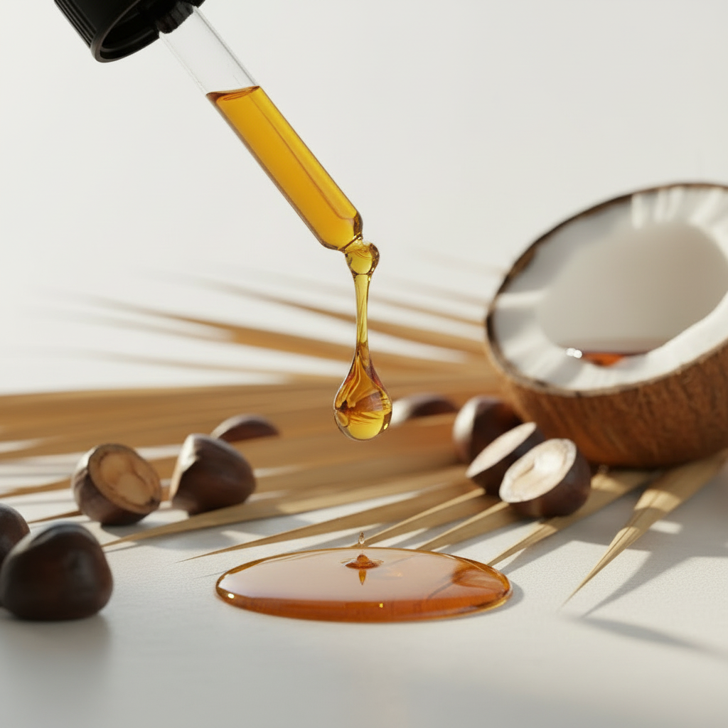 Coconut & Batana Oil Hair Serum – Lightweight Frizz Control