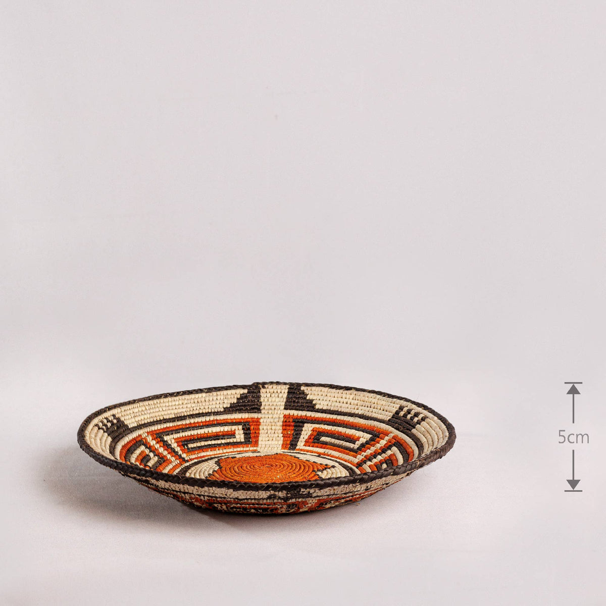 14" Handwoven Rising Star Bowl for Wall Basket Decor