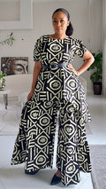 Woman Pant & Blouse Set 7772 - 359