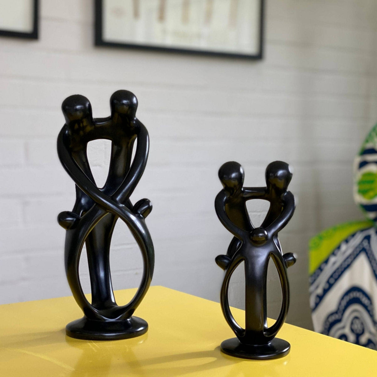 10" Family Soapstone Sculptures - Various Family Configs