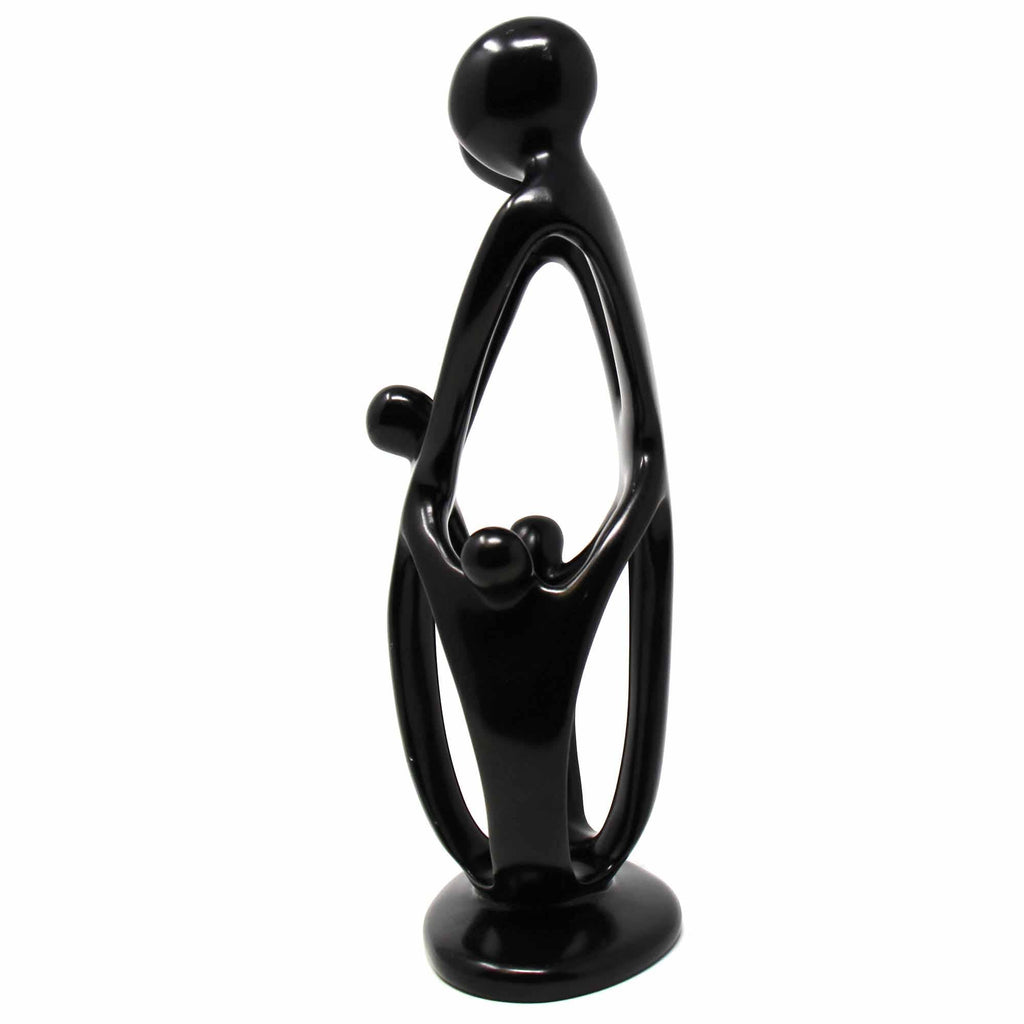 10" Family Soapstone Sculptures - Various Family Configs