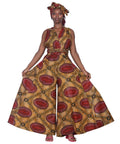 16118-283 Wax African Print Infinite Palazzo Pants – Multi-Way Wear