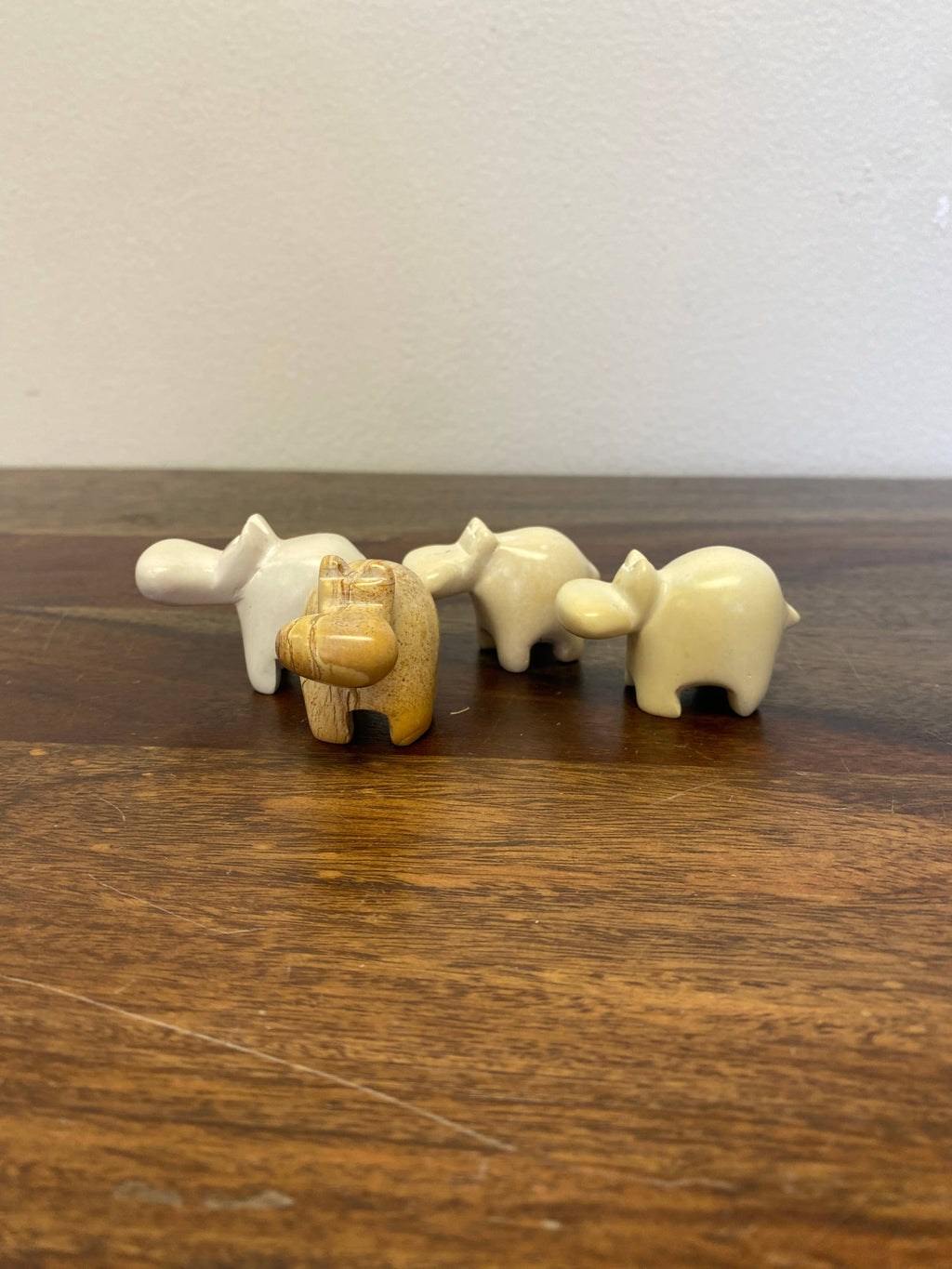 Soapstone Animal Figurine, hippopotamus small