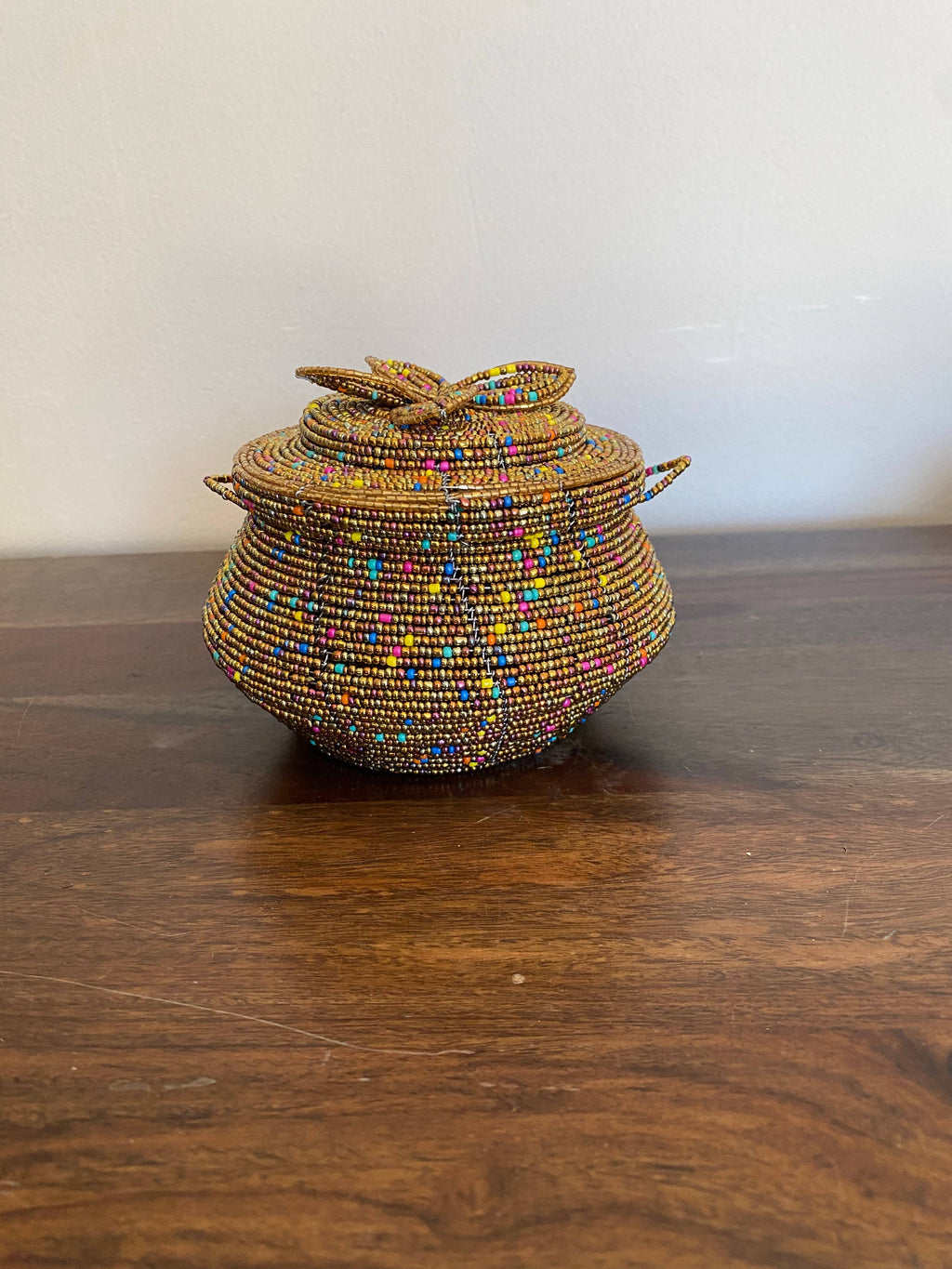 Beaded Pot Jewelry Organizer