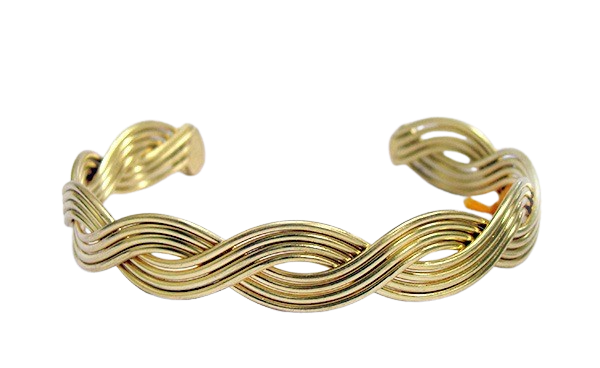 Pure Solid Copper Cuff Bracelet