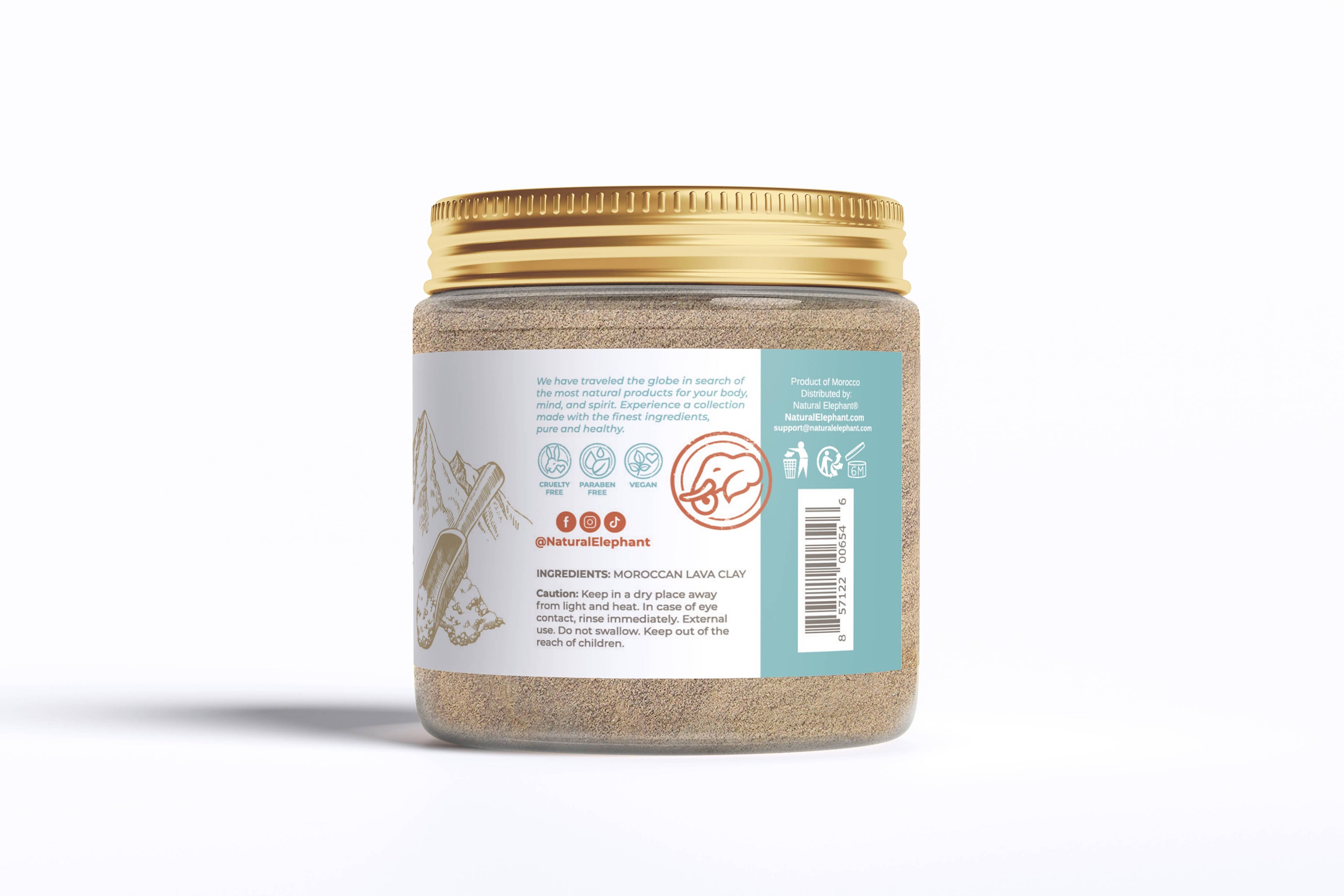 Ghassoul Moroccan Lava Clay Powder
