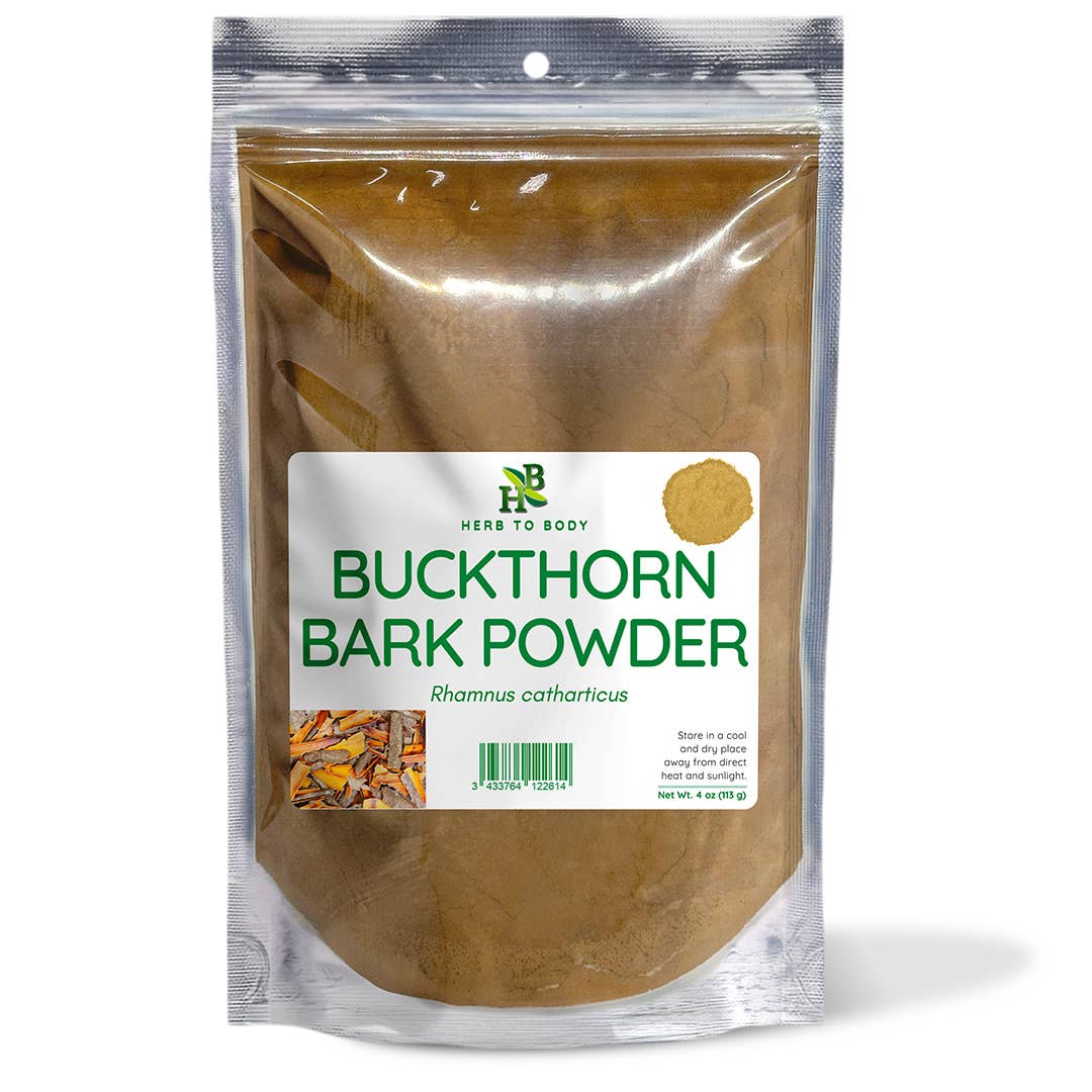 Buckthorn Bark powder - 4oz