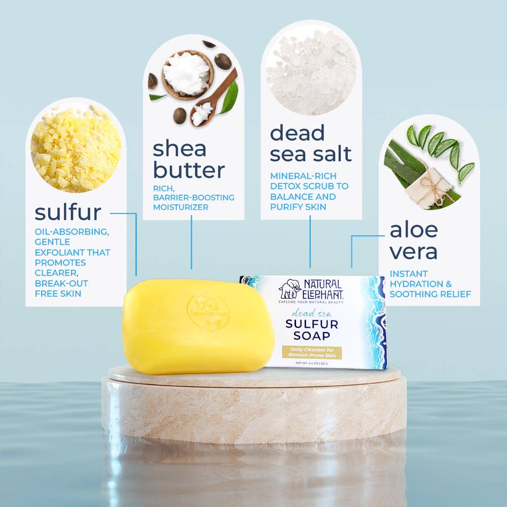 Dead Sea Sulfur Soap