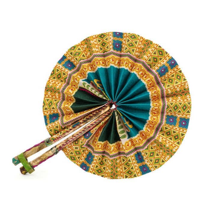Handheld Fabric Folding Fan