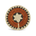 14" Handwoven Broad Band Star Bowl for Wall Basket Decor
