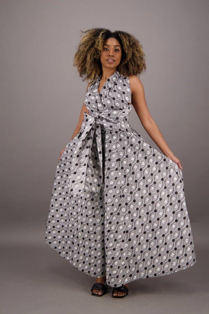 African Print Infinity Jumper 16118-259