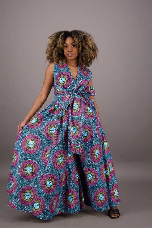 African Print Infinity Jumper 16118-268