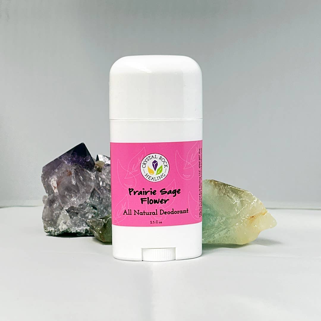 All Natural Deodorant- Prairie Sage Flower 2.5oz