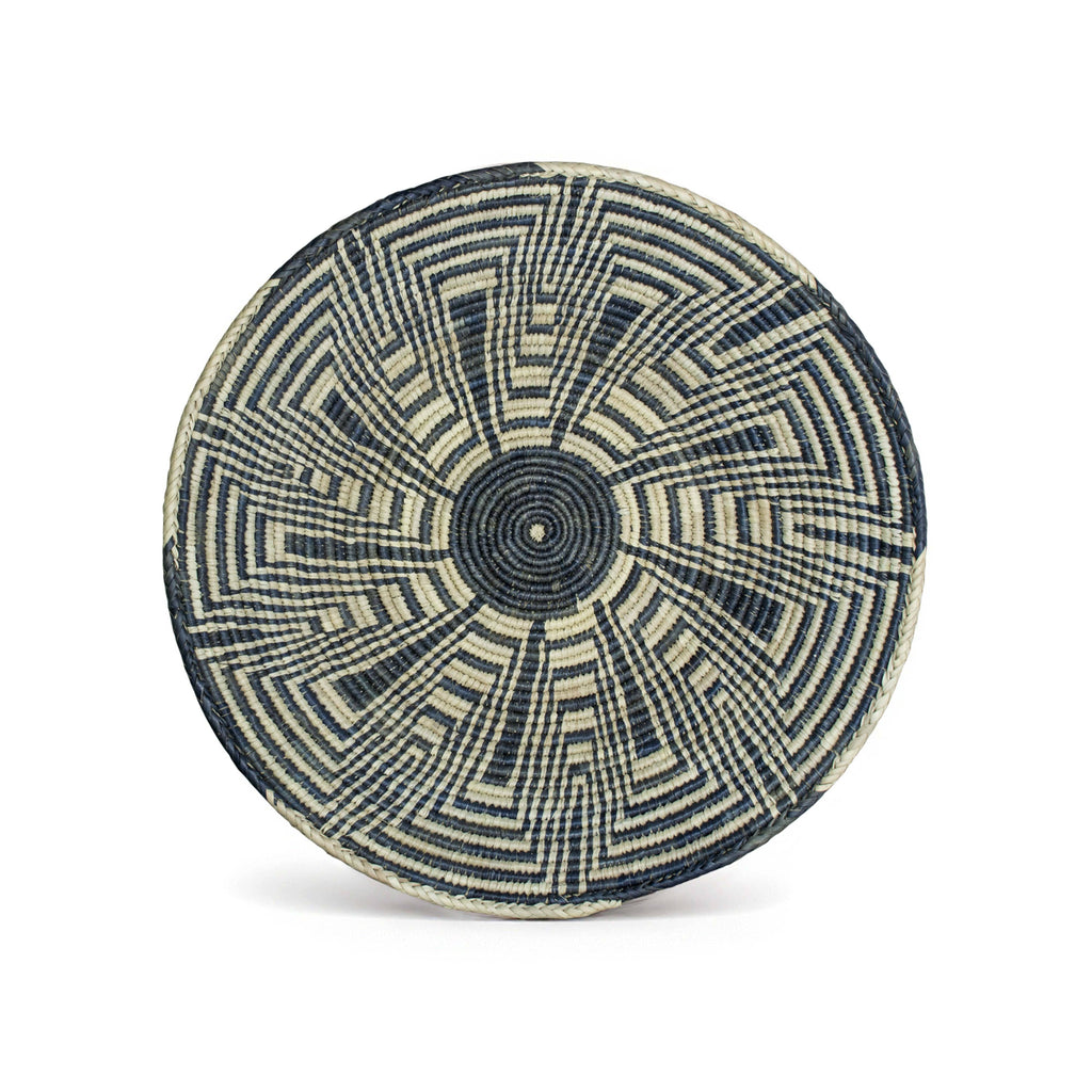 14" Handwoven Squash Blossom Bowl Basket